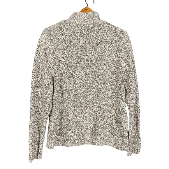 Vintage Northern Reflections Half Zip Sweater Hand Embroidered Knit Pullover - Picture 5 of 6